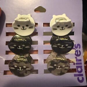 Cat Mini Hair Clips